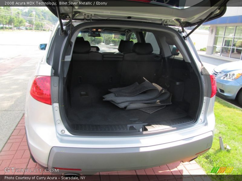 Billet Silver Metallic / Ebony 2008 Acura MDX Technology