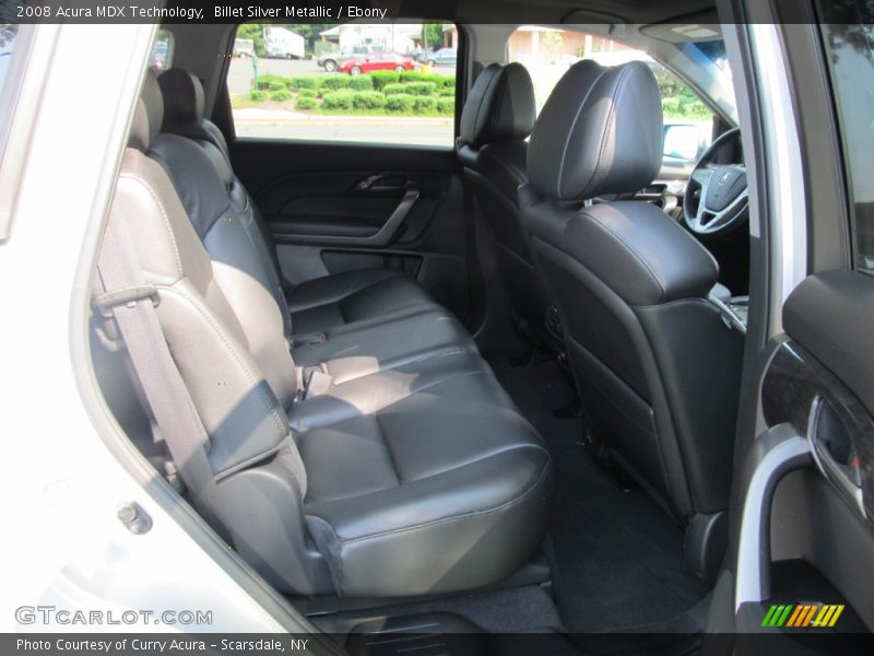 Billet Silver Metallic / Ebony 2008 Acura MDX Technology