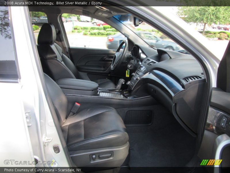 Billet Silver Metallic / Ebony 2008 Acura MDX Technology