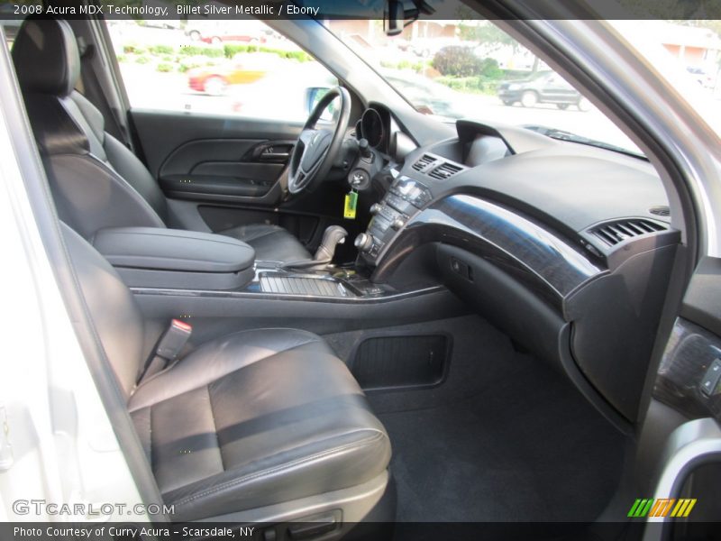 Billet Silver Metallic / Ebony 2008 Acura MDX Technology