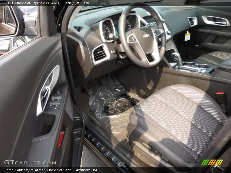 Black / Jet Black 2011 Chevrolet Equinox LT AWD