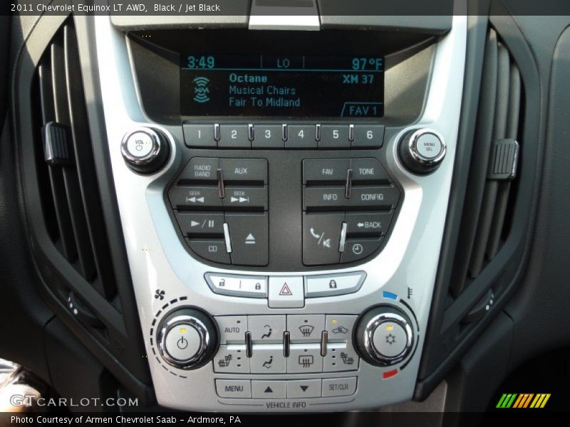 Black / Jet Black 2011 Chevrolet Equinox LT AWD