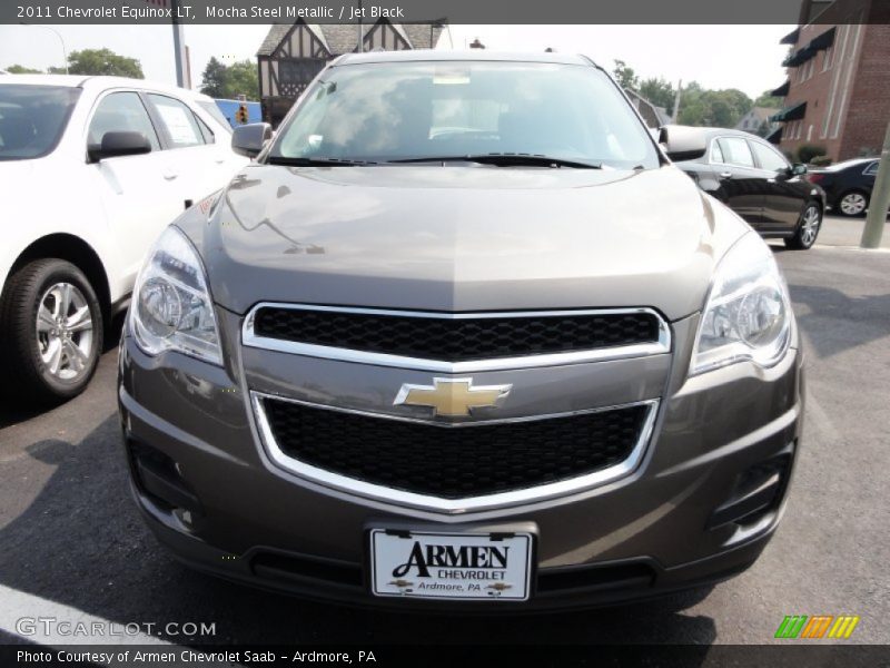 Mocha Steel Metallic / Jet Black 2011 Chevrolet Equinox LT