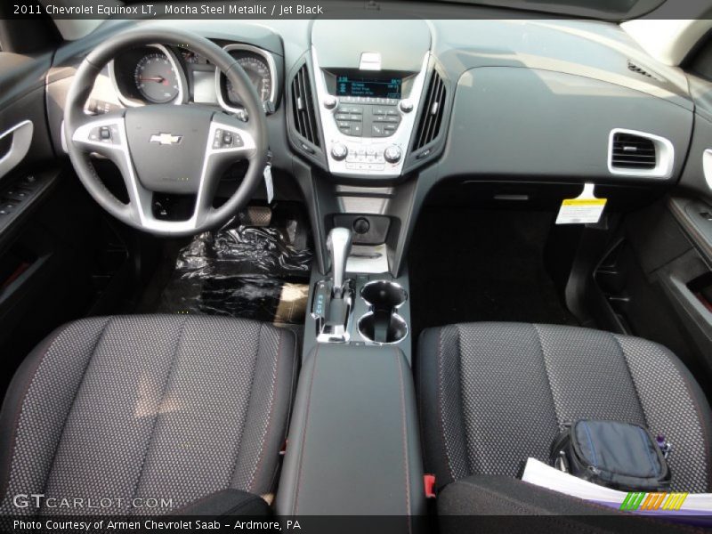 Mocha Steel Metallic / Jet Black 2011 Chevrolet Equinox LT