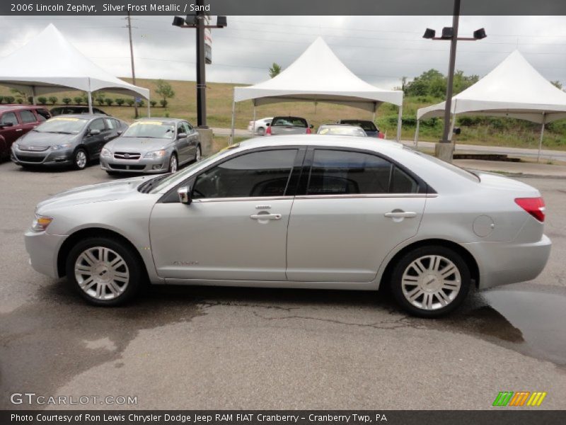 Silver Frost Metallic / Sand 2006 Lincoln Zephyr