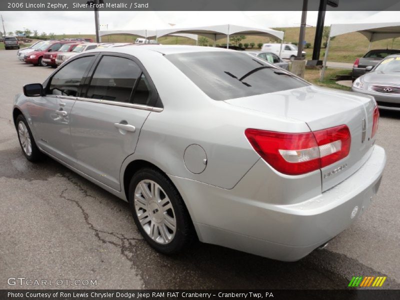 Silver Frost Metallic / Sand 2006 Lincoln Zephyr