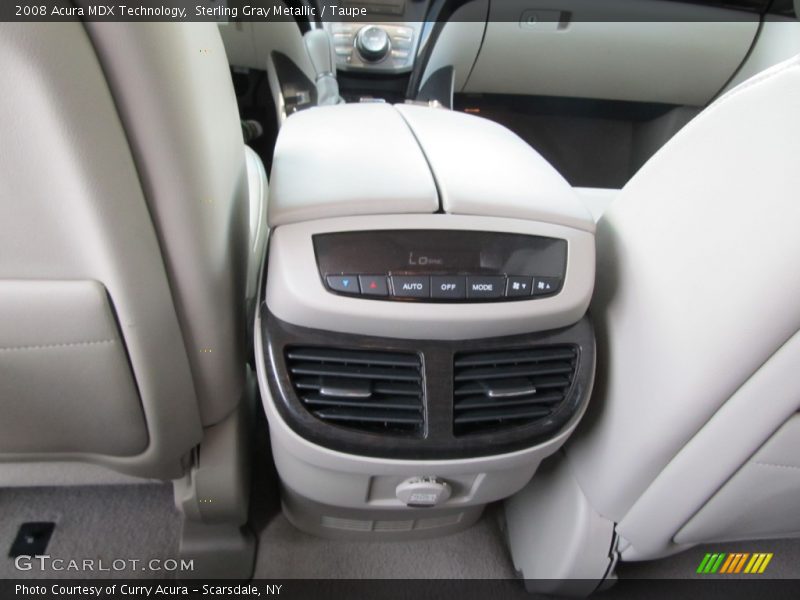 Sterling Gray Metallic / Taupe 2008 Acura MDX Technology