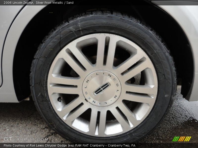 Silver Frost Metallic / Sand 2006 Lincoln Zephyr