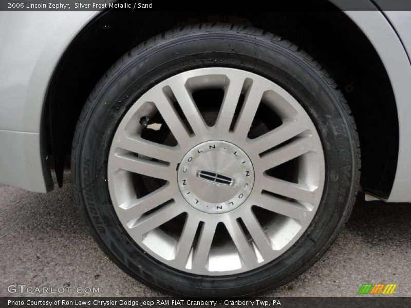 Silver Frost Metallic / Sand 2006 Lincoln Zephyr