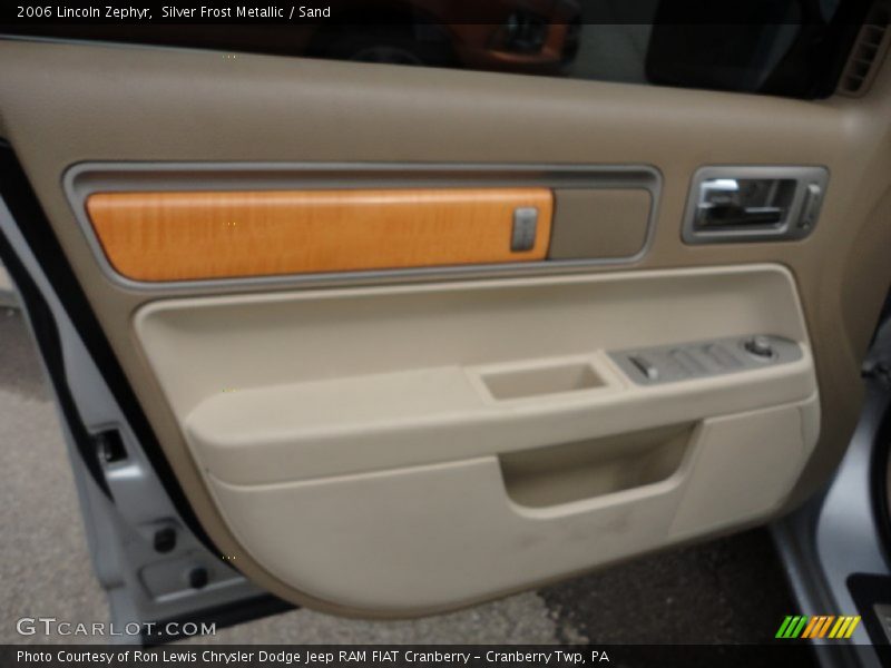 Silver Frost Metallic / Sand 2006 Lincoln Zephyr