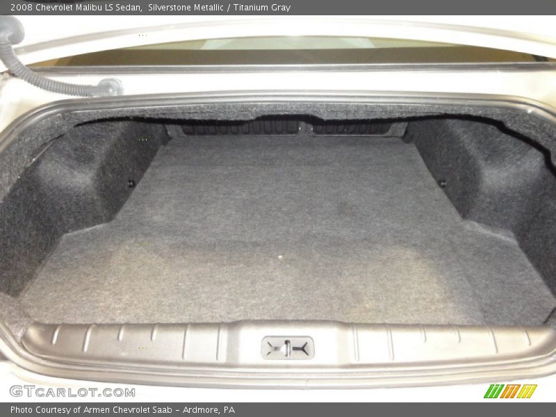 Silverstone Metallic / Titanium Gray 2008 Chevrolet Malibu LS Sedan
