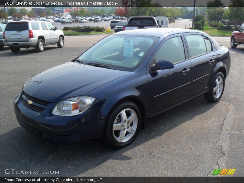 Imperial Blue Metallic / Ebony 2010 Chevrolet Cobalt LT Sedan
