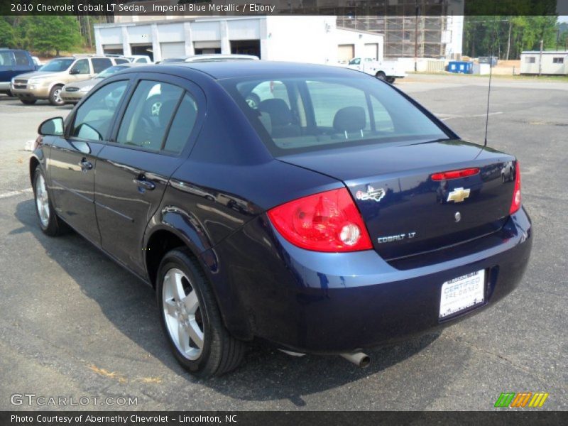 Imperial Blue Metallic / Ebony 2010 Chevrolet Cobalt LT Sedan