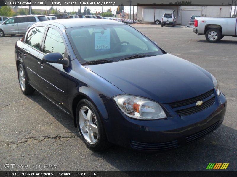 Imperial Blue Metallic / Ebony 2010 Chevrolet Cobalt LT Sedan