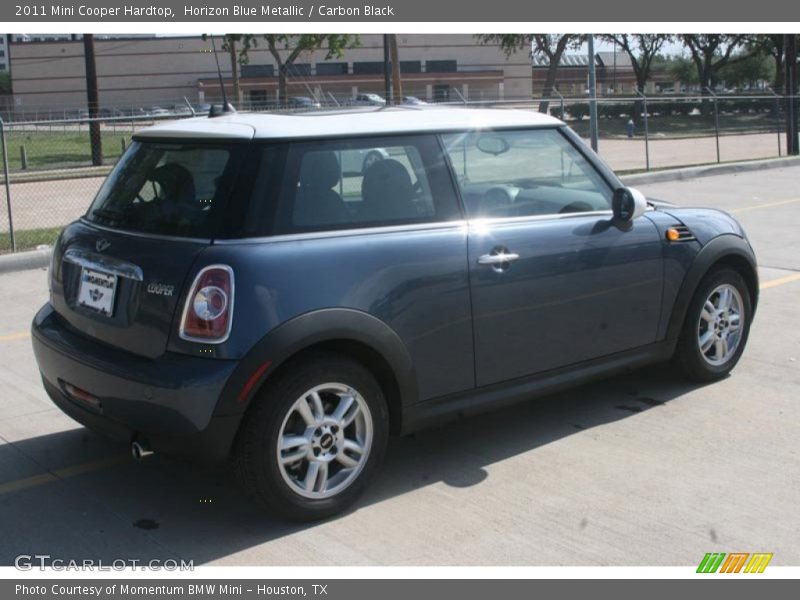 Horizon Blue Metallic / Carbon Black 2011 Mini Cooper Hardtop