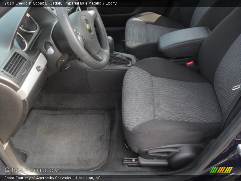Imperial Blue Metallic / Ebony 2010 Chevrolet Cobalt LT Sedan