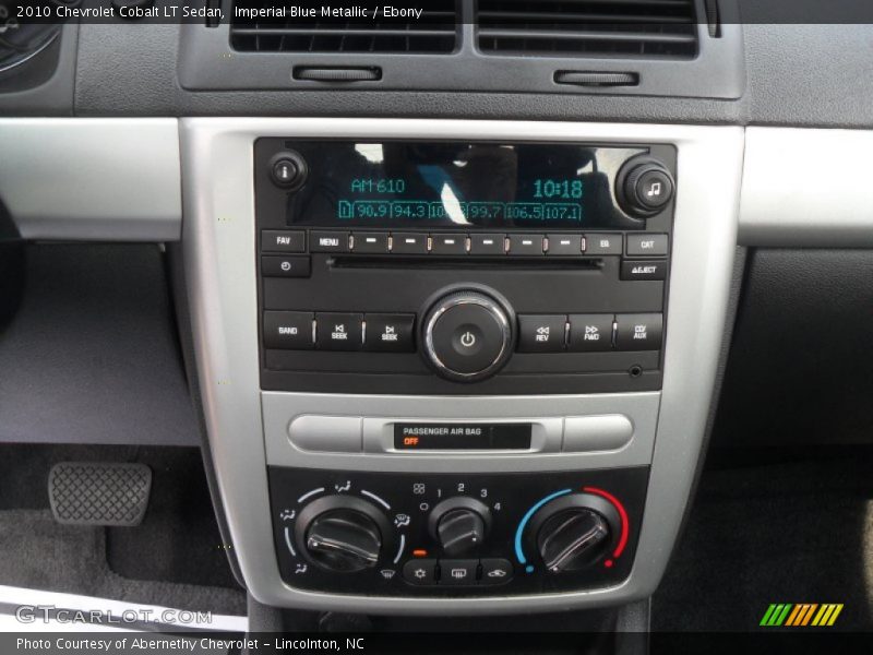 Imperial Blue Metallic / Ebony 2010 Chevrolet Cobalt LT Sedan