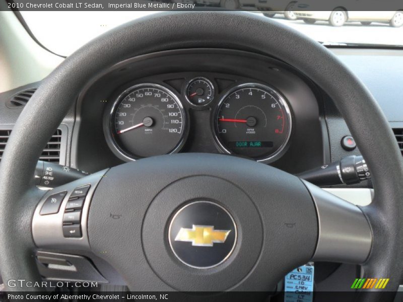 Imperial Blue Metallic / Ebony 2010 Chevrolet Cobalt LT Sedan