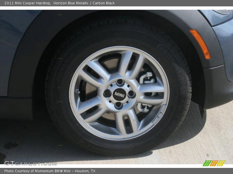 Horizon Blue Metallic / Carbon Black 2011 Mini Cooper Hardtop