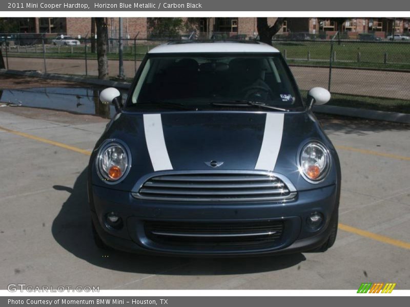 Horizon Blue Metallic / Carbon Black 2011 Mini Cooper Hardtop