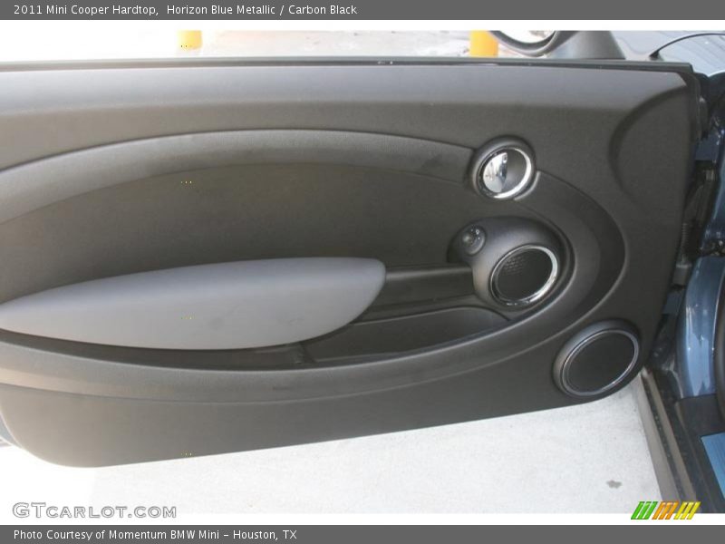Horizon Blue Metallic / Carbon Black 2011 Mini Cooper Hardtop