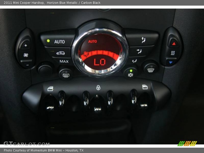 Horizon Blue Metallic / Carbon Black 2011 Mini Cooper Hardtop