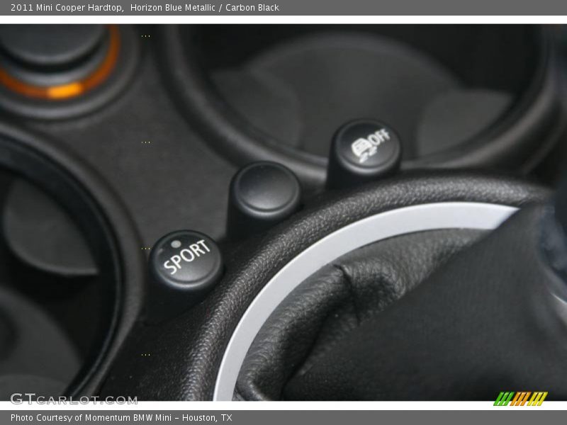 Horizon Blue Metallic / Carbon Black 2011 Mini Cooper Hardtop