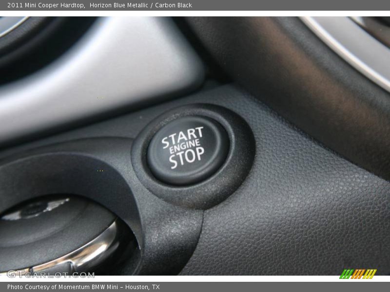 Horizon Blue Metallic / Carbon Black 2011 Mini Cooper Hardtop