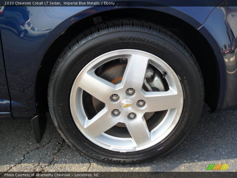 Imperial Blue Metallic / Ebony 2010 Chevrolet Cobalt LT Sedan