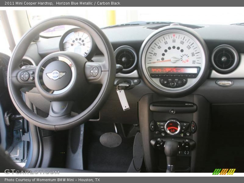 Horizon Blue Metallic / Carbon Black 2011 Mini Cooper Hardtop