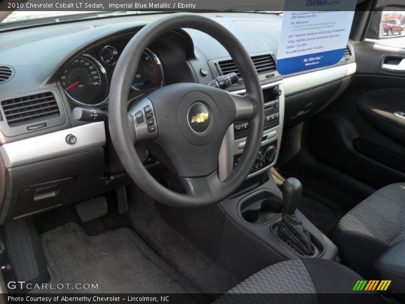Imperial Blue Metallic / Ebony 2010 Chevrolet Cobalt LT Sedan