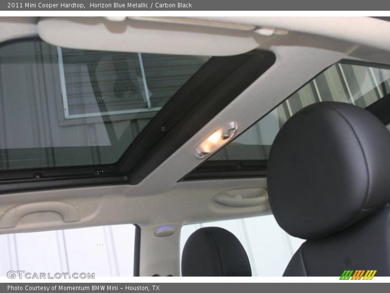 Horizon Blue Metallic / Carbon Black 2011 Mini Cooper Hardtop