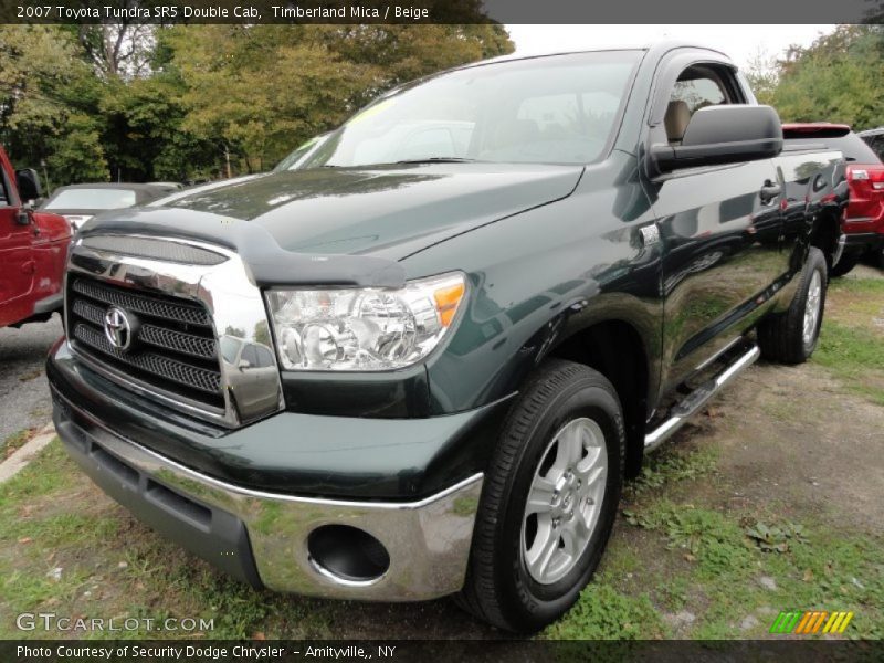 Timberland Mica / Beige 2007 Toyota Tundra SR5 Double Cab