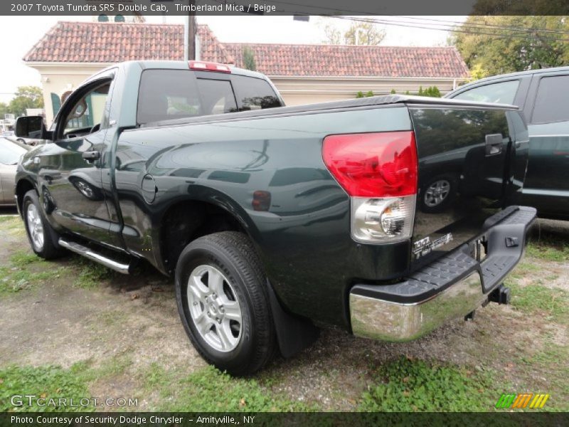 Timberland Mica / Beige 2007 Toyota Tundra SR5 Double Cab