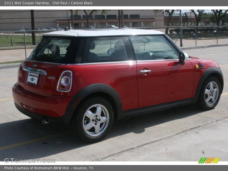 Chili Red / Carbon Black 2011 Mini Cooper Hardtop
