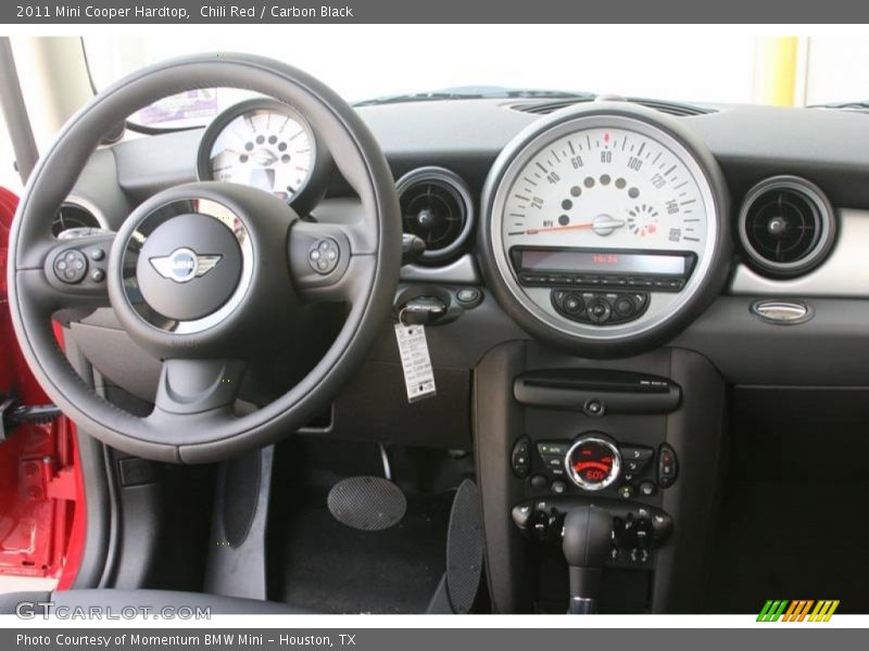Chili Red / Carbon Black 2011 Mini Cooper Hardtop