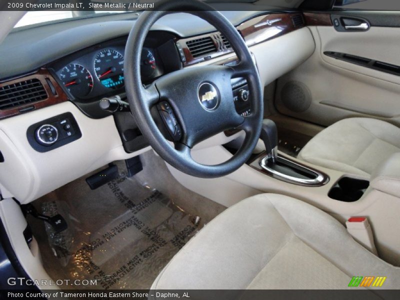 Slate Metallic / Neutral 2009 Chevrolet Impala LT