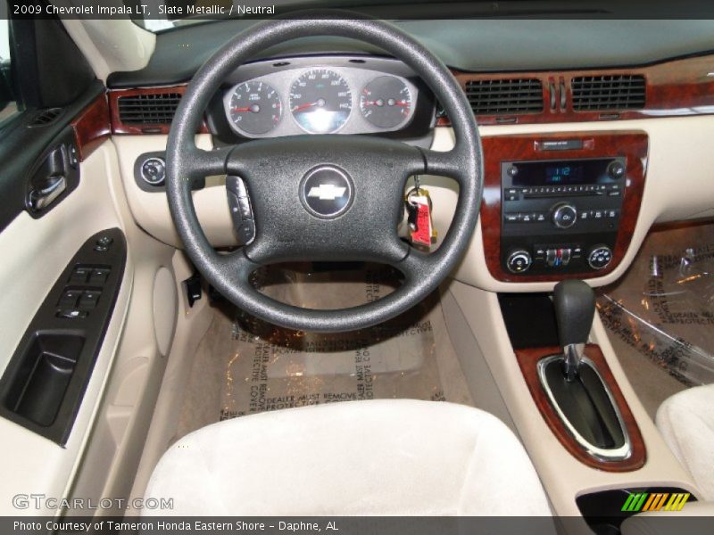Slate Metallic / Neutral 2009 Chevrolet Impala LT