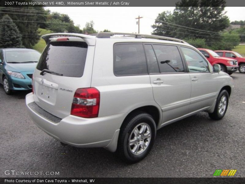 Millenium Silver Metallic / Ash Gray 2007 Toyota Highlander V6 4WD