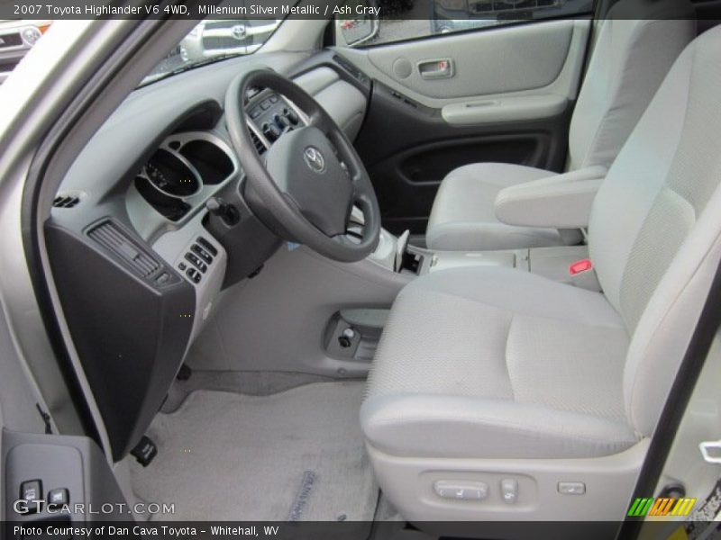 Millenium Silver Metallic / Ash Gray 2007 Toyota Highlander V6 4WD