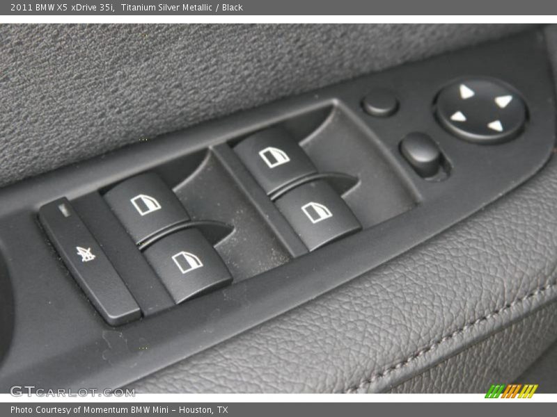 Titanium Silver Metallic / Black 2011 BMW X5 xDrive 35i