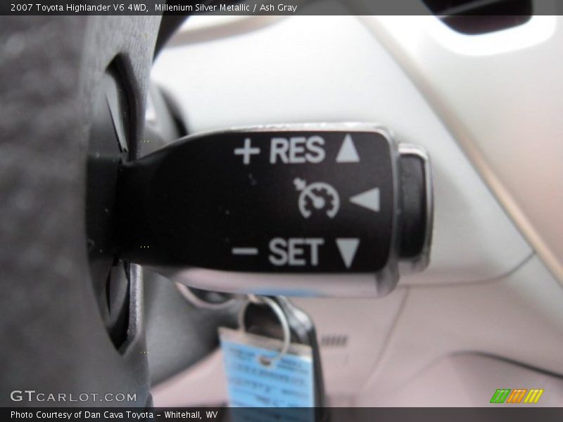Millenium Silver Metallic / Ash Gray 2007 Toyota Highlander V6 4WD