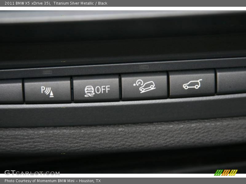 Titanium Silver Metallic / Black 2011 BMW X5 xDrive 35i
