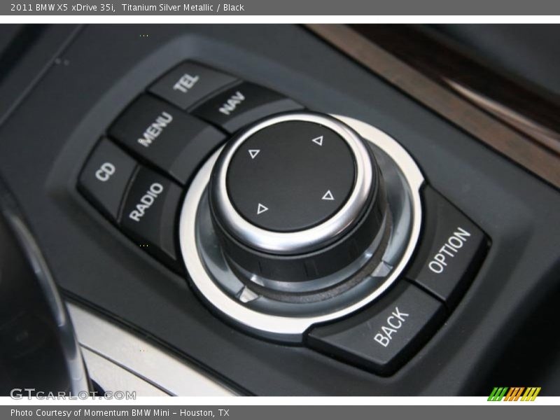Titanium Silver Metallic / Black 2011 BMW X5 xDrive 35i