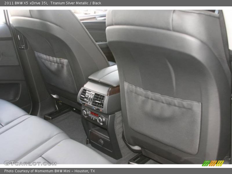 Titanium Silver Metallic / Black 2011 BMW X5 xDrive 35i