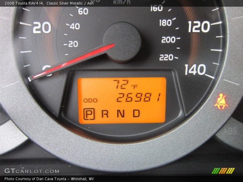 Classic Silver Metallic / Ash 2008 Toyota RAV4 I4