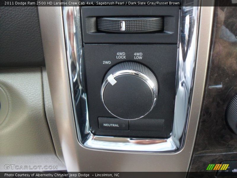 Sagebrush Pearl / Dark Slate Gray/Russet Brown 2011 Dodge Ram 2500 HD Laramie Crew Cab 4x4
