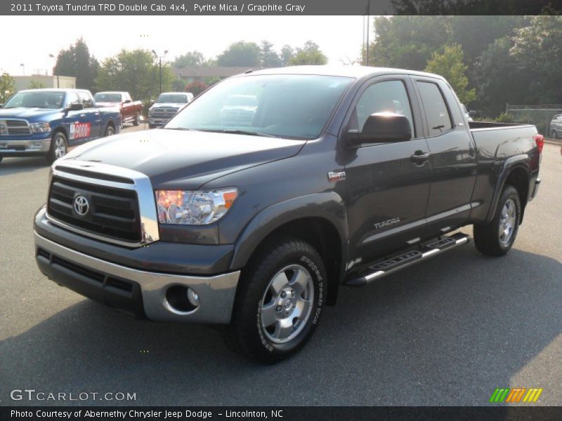 Pyrite Mica / Graphite Gray 2011 Toyota Tundra TRD Double Cab 4x4