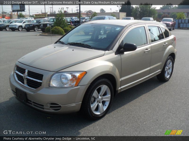 Light Sandstone Metallic / Dark Slate Gray/Medium Graystone 2010 Dodge Caliber SXT