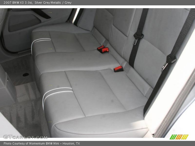 Silver Grey Metallic / Grey 2007 BMW X3 3.0si